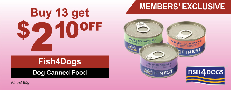 F4D Dog Canned Food Promo
